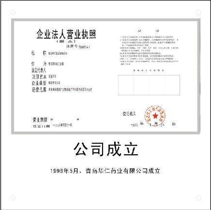 5月20日，公司獲工商登記注冊